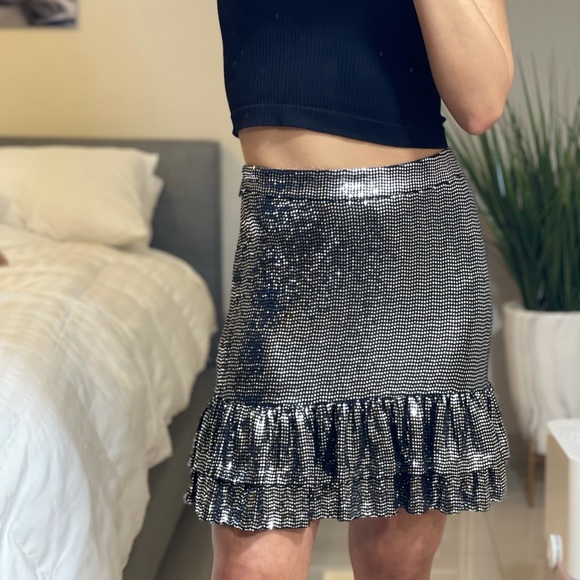 MICHAEL Michael Kors® Mirror Dot 2Tier Skirt Disco Skirt!!! - Picture 4 of 4